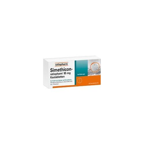 SIMETHICON-ratiopharm 85 mg Kautabletten 50 St