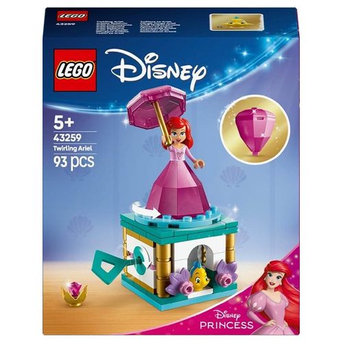 LEGO Disney 43259 Arielle Spieluhr