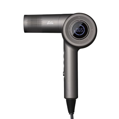 Solis Haartrockner, Temperaturkontrolle, LED, 4 Einstellungen, 1600 W, 350g