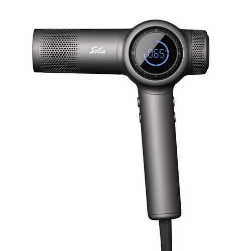 Solis Haartrockner, LED Display, 4 Einstellmöglichkeiten, 1600 W, 365g