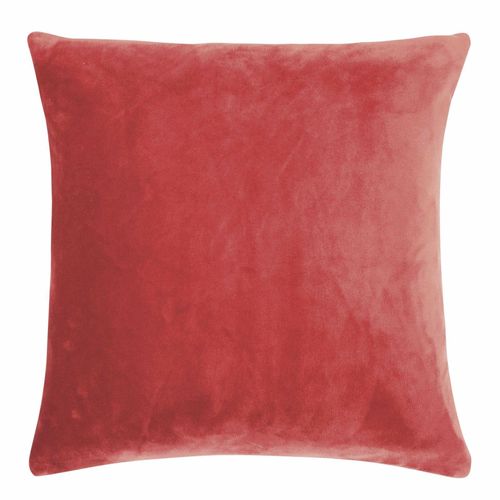 Dekokissen PAD "Smooth", rot, unifarben, B:50cm H:2cm L:50cm, Polyester, Dekokissen_Sitzkissen_Kissenhüllen, Perfekte Farbabstimmung