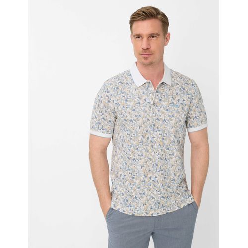 Brax Heren Poloshirt Style PETE white, wit,