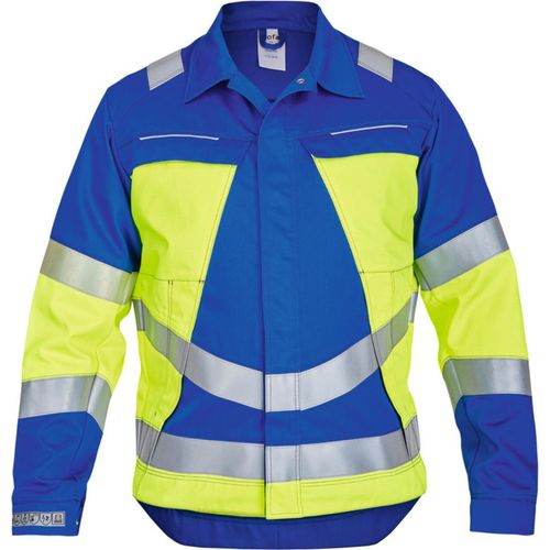 ROFA Multinorm-Jacke VIS-LINE, kornblau / gelb, Konfektionsgröße DE: 60