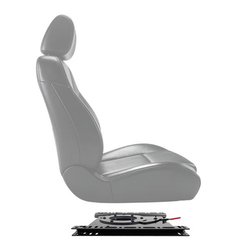 Sitz-Drehsockel, Heavy Duty Sitz-Drehsockel, Stahlblech-Drehsockel 360 Grad drehbar, Schwarz