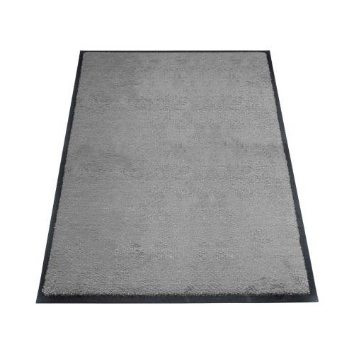 Schmutzfangmatte Eazycare Style von Miltex, eckig, antistatisch, UV-beständig, waschbar, ECONYL® & Niltrilgummi, 800 x 1200 mm, basaltgrau