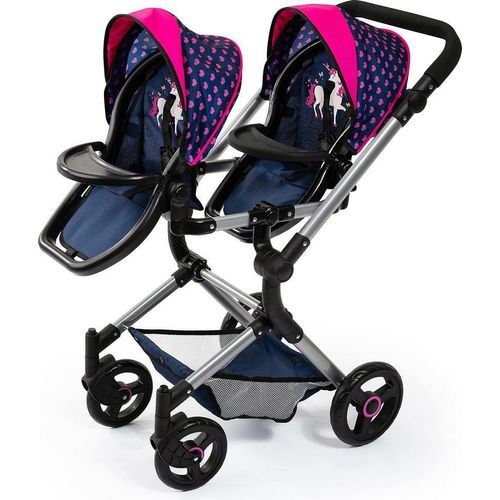 Puppenwägelchen Reig Blau Zwillinge