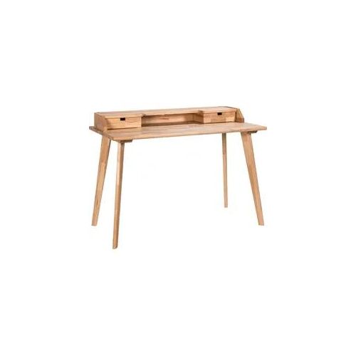 Sekretär HASENA "Aska", beige (kernbuche natur), B:120cm H:85cm T:60cm, Sekretäre, Sekretär