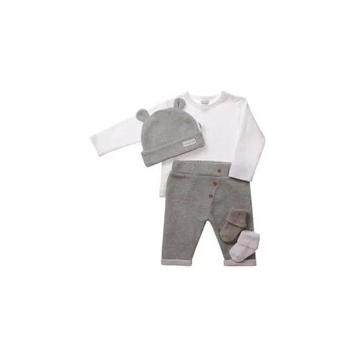 Erstausstattungspaket LILIPUT "Erstausstattungsset", Mädchen, Gr. 62, grau, 100% Baumwolle, KOB Set-Artikel Erstausstattungspaket, in kuschelweicher Qualität