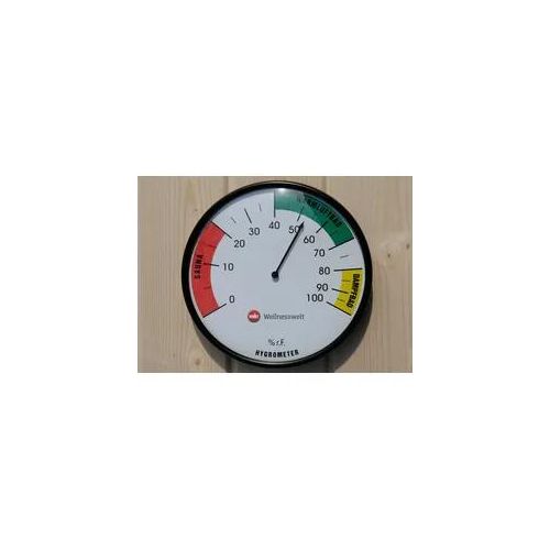 Hygrometer WEKA, weiß, Feuchtigkeitsmessgeräte