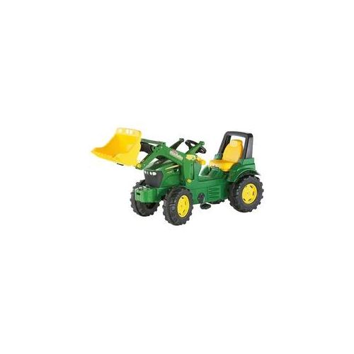 Tretfahrzeug ROLLY TOYS "John Deere 7930", grün, Tretfahrzeuge, KinderB:52,5cm H:52,5cm T:146cm, Kunststoff, Kindertraktor mit Lader, B:52,5cm H:52,5cm T:146cm