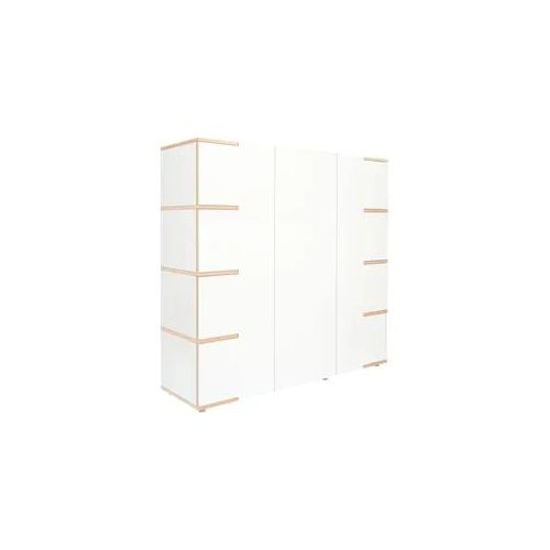 Mehrzweckschrank TOJO "stau", weiß, B:150cm H:145cm T:40cm, MDF, Schränke, Mehrzweckschrank