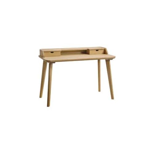 Sekretär HASENA "Aska", braun (eiche bianco), B:120cm H:85cm T:60cm, Sekretäre, Sekretär