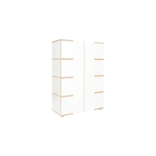 Mehrzweckschrank TOJO "stau", weiß, B:100cm H:145cm T:40cm, MDF, Schränke, Mehrzweckschrank