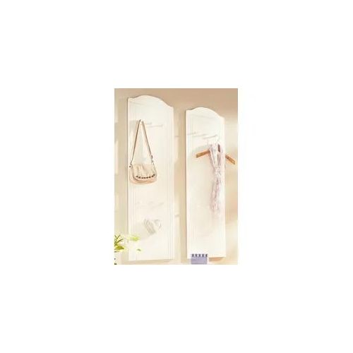 Garderobenpaneel OTTO HOME "Finca", weiß, Garderobenpaneele, Garderobenpaneel, im 2er-Set