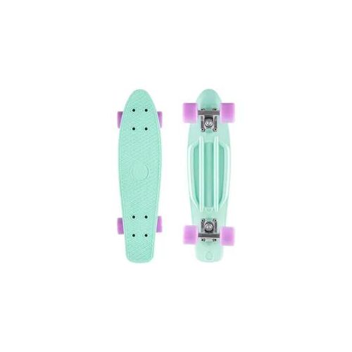 Skateboard STAR-SKATEBOARD, grün (türkis, lavendel), Skateboards, Kinder, Kicktail