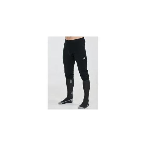 Thermohose SOS "Nuuk", Damen, Gr. S, EURO-Größen, schwarz, 100% Wolle, unifarben, lang, Hosen Thermohose, aus mulesingfreier Merinowolle