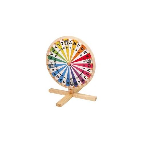 Spiel SMALL FOOT "Glücksrad", bunt, Spiele, KinderB:35cm H:40cm T:35cm, Holz, B:35cm H:40cm T:35cm