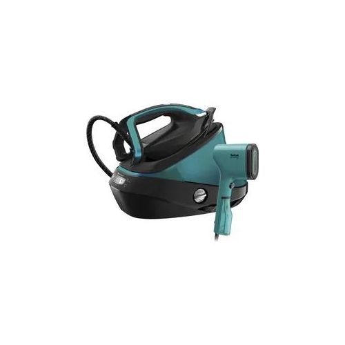 TEFAL Dampfbügelstation "GV9822.DT2024 Pro Express Vision Dampfbügelstation", schwarz (schwarz, blau), Dampfbügelstationen