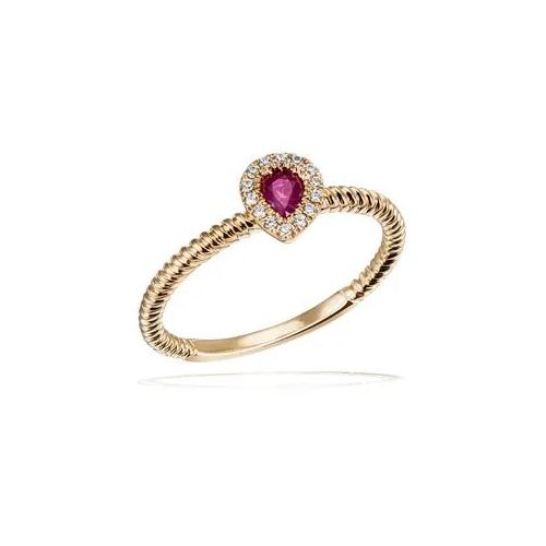 Goldring GOLDMAID Gr. 17, gold (goldfarben), Fingerringe, Damen, 17, Gelbgold 375, Goldring