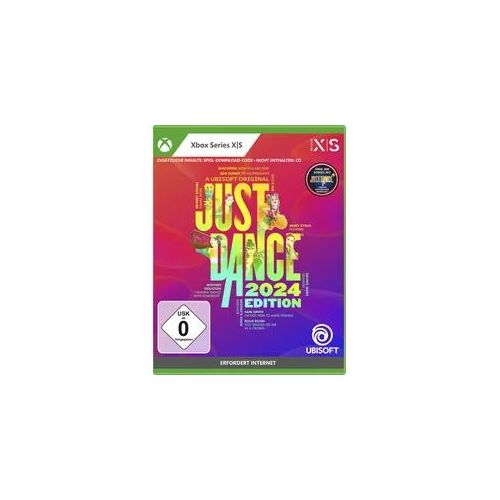 UBISOFT Spielesoftware "Just Dance 2024 Edition (Code in a box)", bunt (ohne farbbezeichnung), Xbox Series X, Spielesoftware