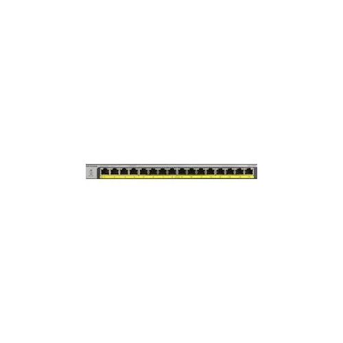 NETGEAR Netzwerk-Switch "GS116PP", grau, B:28,6cm H:2,7cm T:10,2cm, Netzwerk-Switches