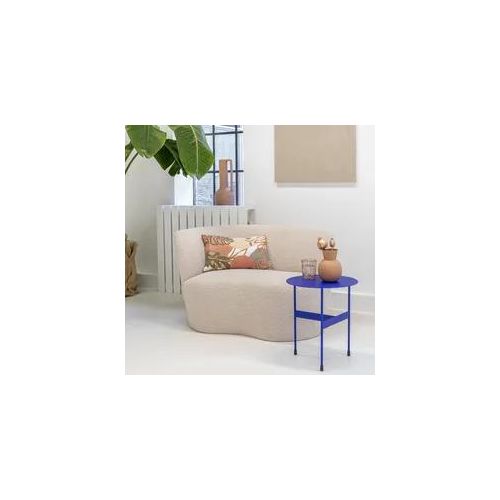 Beistelltisch SPINDER DESIGN "MIRA HIGH", blau (ultramarine, ultramarine, ultramarine, ultramarine, ultramarine, ultramarine), B/H/T: 45cm x 50cm x 45cm, Tische, Beistelltisch, Beistelltisch aus Stahl