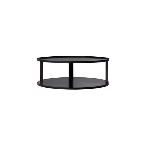 Bodenschutzplatte COOKKING "Feuerschalenbasis & Holzlager 62", schwarz, B:62cm H:30mm L:62cm, Stahl, Bodenschutzplatten, Ø 62 cm