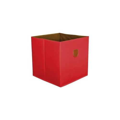 Aufbewahrungsbox PHOENIX "Stor' It", rot, B:34cm H:34cm T:34cm, Canvas, Aufbewahrungsboxen, Aufbewahrungsbox, B/H/T: 34 x 34 x 34 cm