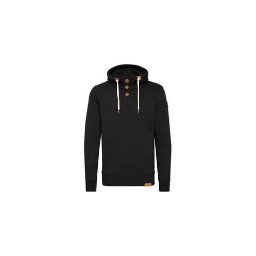 Kapuzenpullover SOLID "Hoodie SDTripStrip", Damen, Gr. S, schwarz, Obermaterial: 50% Baumwolle CO. 50% Polyester PES., unifarben, Pullover Kapuzenpullover