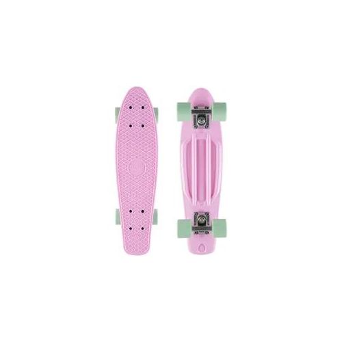 Skateboard STAR-SKATEBOARD, rosa (rosa, mint), Skateboards, Kinder, Kicktail