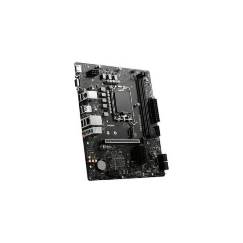 MSI Mainboard "PRO H610M-E", schwarz, B:26,2cm H:5,6cm T:25,9cm, Mainboards