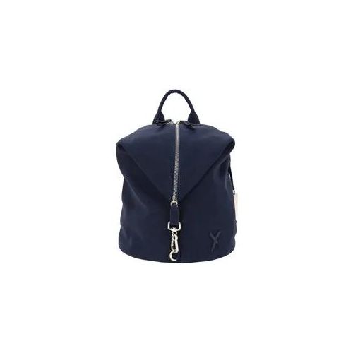 Rucksack SURI FREY "Rucksack SFY Romy", Damen, Gr. B/H/T: 25cm x 27cm x 14cm, blau (blau 500), PVC, Rucksäcke Rucksack