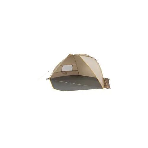 Kuppelzelt JACK WOLFSKIN "BEACH SHELTER III", beige (weiß, pepper), Zelte