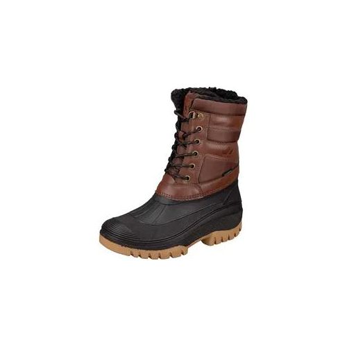 Winterstiefel LICO "Winterstiefel Fenna", Herren, Gr. 43, braun, Synthetik, Schuhe Winterstiefel