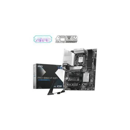 MSI Mainboard "PRO B860-P WIFI", schwarz, B:27,4cm H:7,5cm T:34,4cm, Mainboards