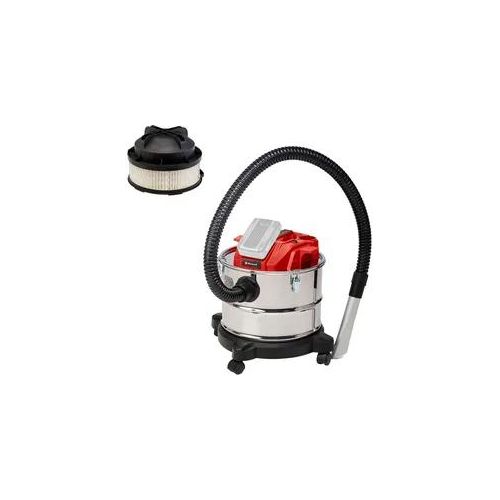 EINHELL Aschesauger "Akku-Aschesauger TE-AV 18/15 Li C-Solo", rot (rot, schwarz), B:35cm H:40cm T:50cm, Mehrzwecksauger, ohne Akku und Ladegerät, Aschesauger