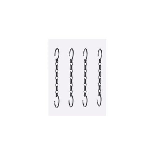 Kleiderbügel HEINE HOME, schwarz, B:2cm H:38cm T:8cm, Kunststoff, Kleiderbügel, Kleiderbügel