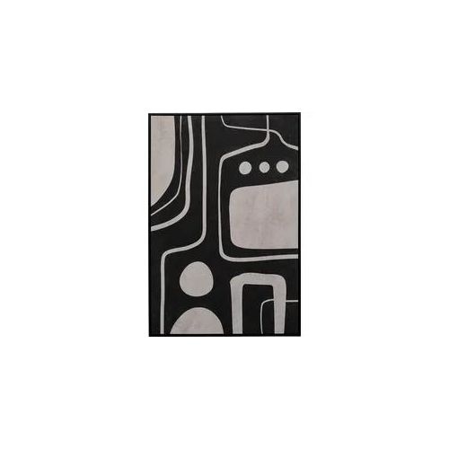 Leinwandbild KARE DESIGN "Leinwandbild Allegro Shades", bunt (farbe bild(er): schwarz, natur), B:73cm H:113cm T:4,3cm, Bilder, Leinwandbild