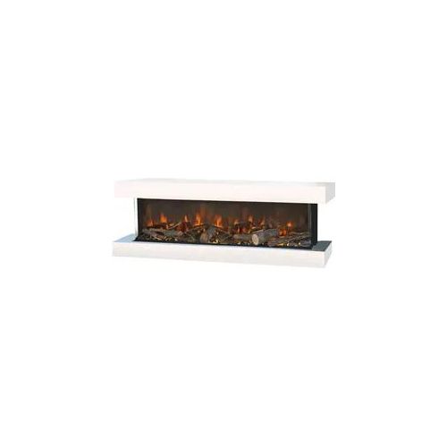 Elektrokamin XARALYN "Disegno", weiß, B:149cm H:47cm T:32cm, Elektrokaminöfen, 20/700/1400 W, inkl. Heizung