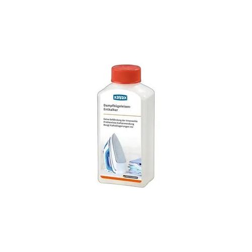 XAVAX Entkalker "Entkalker für Dampfbügeleisen Bügeleisenentkalker", weiß, B:6,3cm H:4,1cm T:14,3cm, Reinigungsmittel, 250 ml, ausreichend für 3 Anwendungen, Entkalker
