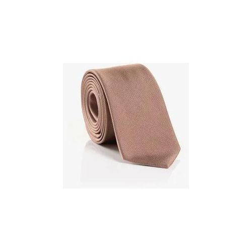 Krawatte MONTI "RAUL", Herren, braun (camel), Seide, Krawatten, aus reiner Seide mit edler Twill-Struktur – 7 cm breit