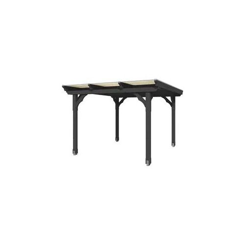 Pavillon SKANHOLZ "Marseille", grau, B/H/T: 327cm x 236cm x 350cm, Pavillons, 4-Eck, BxT: 327x350 cm