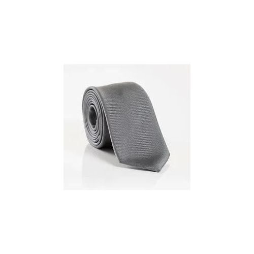 Krawatte MONTI "RAUL", Herren, grau, Seide, Krawatten, aus reiner Seide mit edler Twill-Struktur – 7 cm breit
