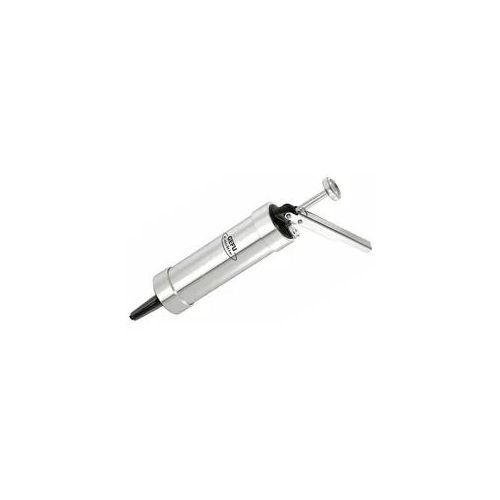 Gebäckpresse GEFU "COOKIE", silber, B:6cm L:21,5cm T:6cm Ø:5cm, Aluminium, Kunststoff, Gebäckpressen, vielseitig, präzise Dekoration, robust und langlebig