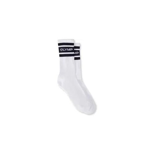 Sportsocken OLYMP, Herren, Gr. 45-46, weiß, Baumwollmischung, normal, Socken Sportsocken, Baumwollmischung, elastisch