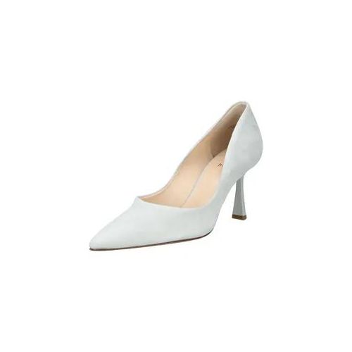 High-Heel-Pumps HÖGL "Högl Pumps Leder", Damen, Gr. 38, blau (hellblau), Leder, Schuhe