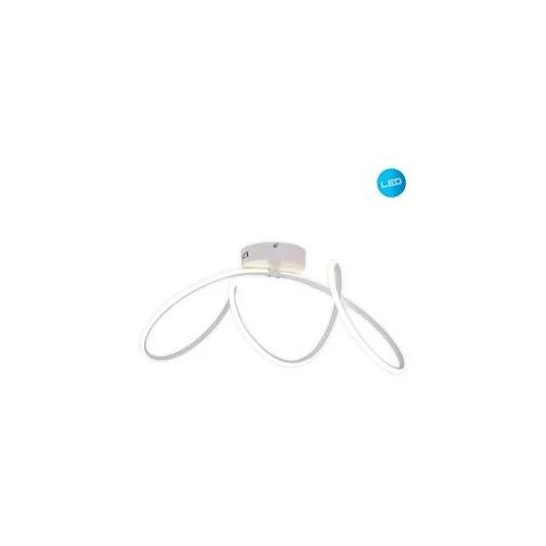 NÄVE LED Deckenleuchte "Odrive", weiß, 1, H: 30cm, 1 Stk., Leuchten, schleifenähnlich geschwungene Leuchtstreifen, weiß, L: 67cm, H: 30cm, LED Deckenleuchte
