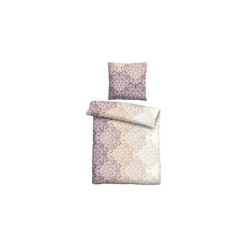 Bettwäsche "0301127", macchiato, B/L: 155cm x 220cm, 1 Stk., 1 Stk., Feinbiber, B/L: 80cm x 80cm, 2 Stk., Feinbiber, Obermaterial: 100% Baumwolle, CASTELL - MARKENBETTWÄSCHE, Bettwäsche, Bettwäsche, wohlig warm, temperaturausgleichend, 100% Baumwolle, pflegeleicht