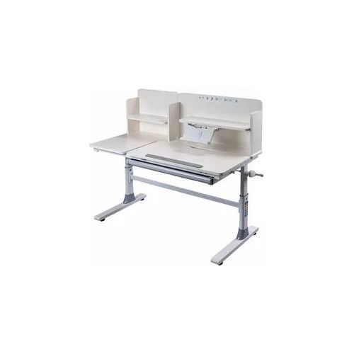 Kinderschreibtisch INTER LINK, weiß, grau, weiß, grau, weiß, B:120cm H:96cm T:60cm, Tische, Kinderschreibtisch