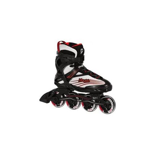 Inlineskates PLAYLIFE "Flyte Black 84" Gr. 41, rot, Inlineskates_Rollschuhe, 41 (bis ), Nylon